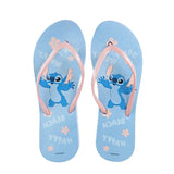 Sandalias, Stitch, Color Azul y Rosa