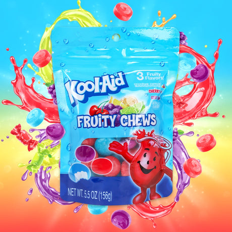 Fruity Chews, Caramelo Masticable, Kool-Aid