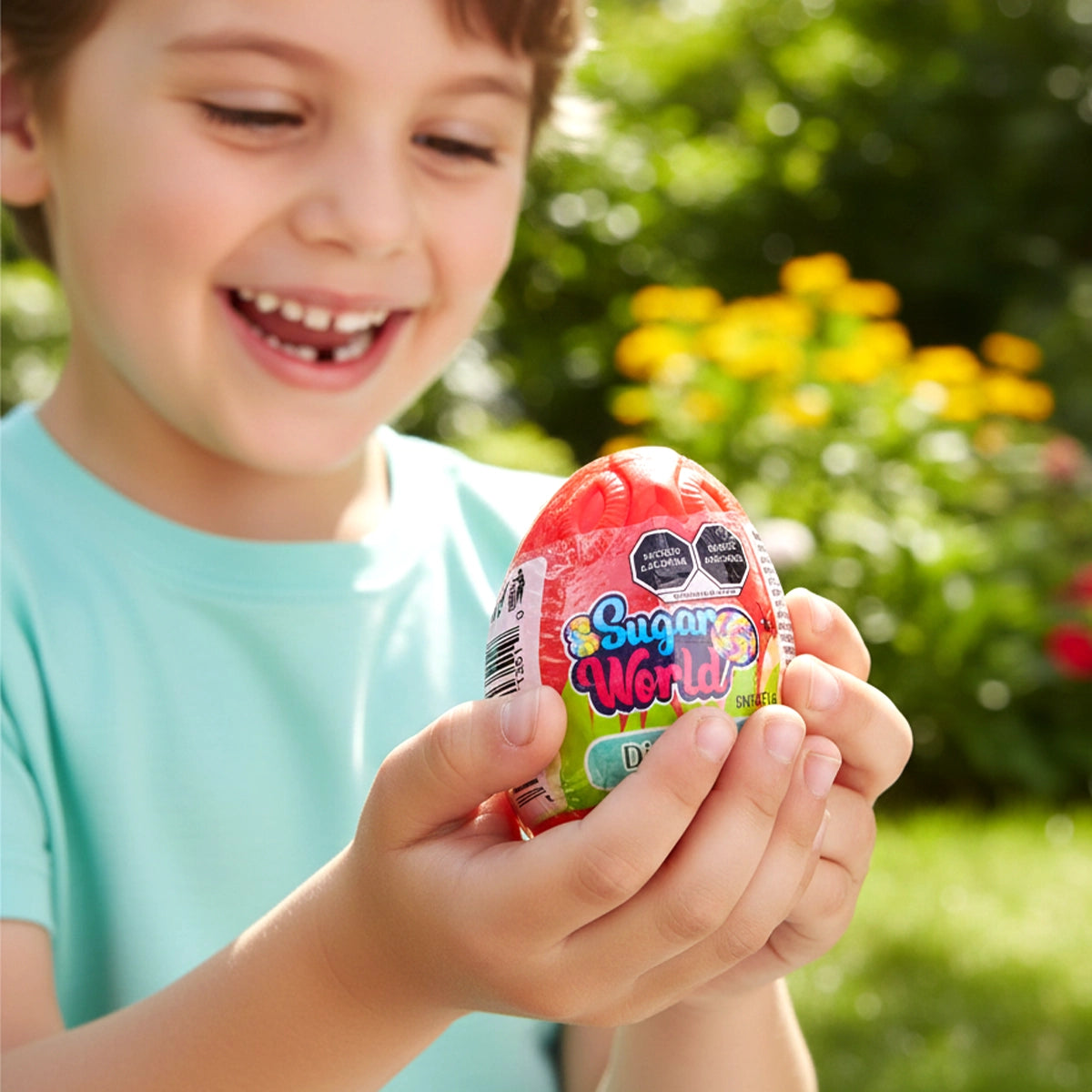 Dino Egg, Huevitos con Dulces, 54 gr