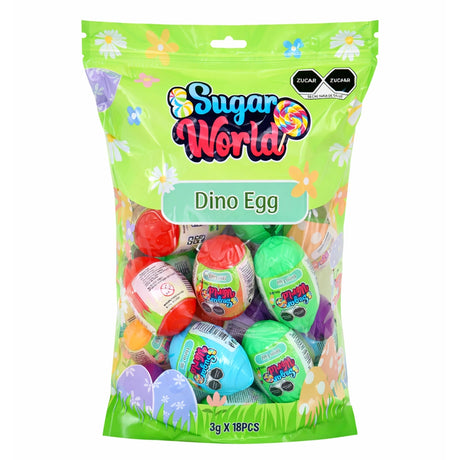 Dino Egg, Huevitos con Dulces, 54 gr