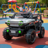 Carrito Montable para Niños, Jeep, Color Blanco