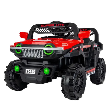 Carrito Montable para Niños, Jeep, Color Rojo