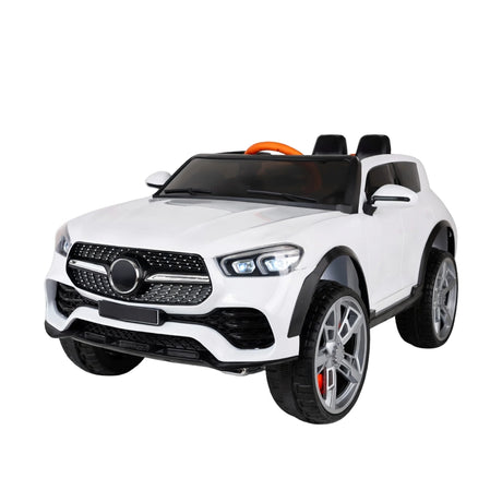 Carrito Montable para Niños, Tipo Mercedes, Color Blanco