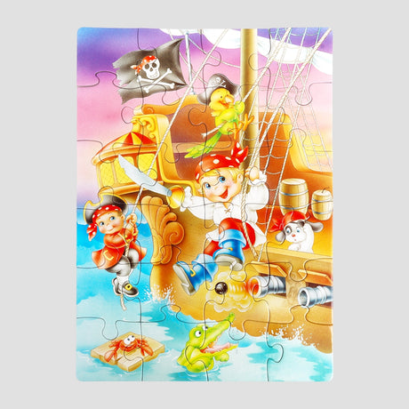 Rompecabezas, Aventura de Piratas, 24 pzas