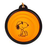 Bowl Plegable para Mascota, Color Naranja, Peanuts