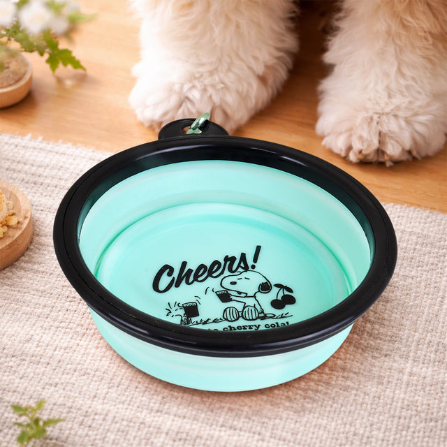 Bowl Plegable para Mascota, Peanuts