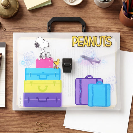 Archivero Portátil, Snoopy, Peanuts