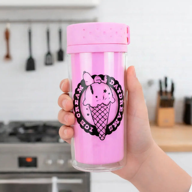 Termo para Café, Peanuts, Color Rosa