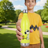 Botella de Agua, Color Amarillo, Peanuts, 1 L