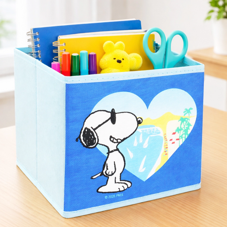 Caja Organizadora, Peanuts, Color Azul