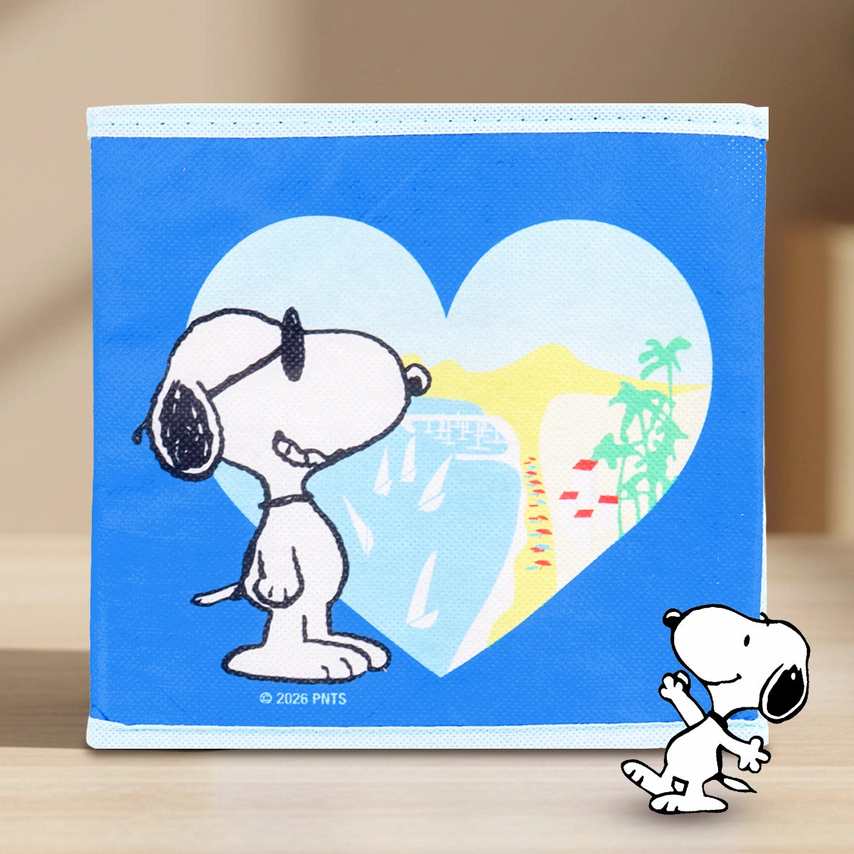 Caja Organizadora, Peanuts, Color Azul