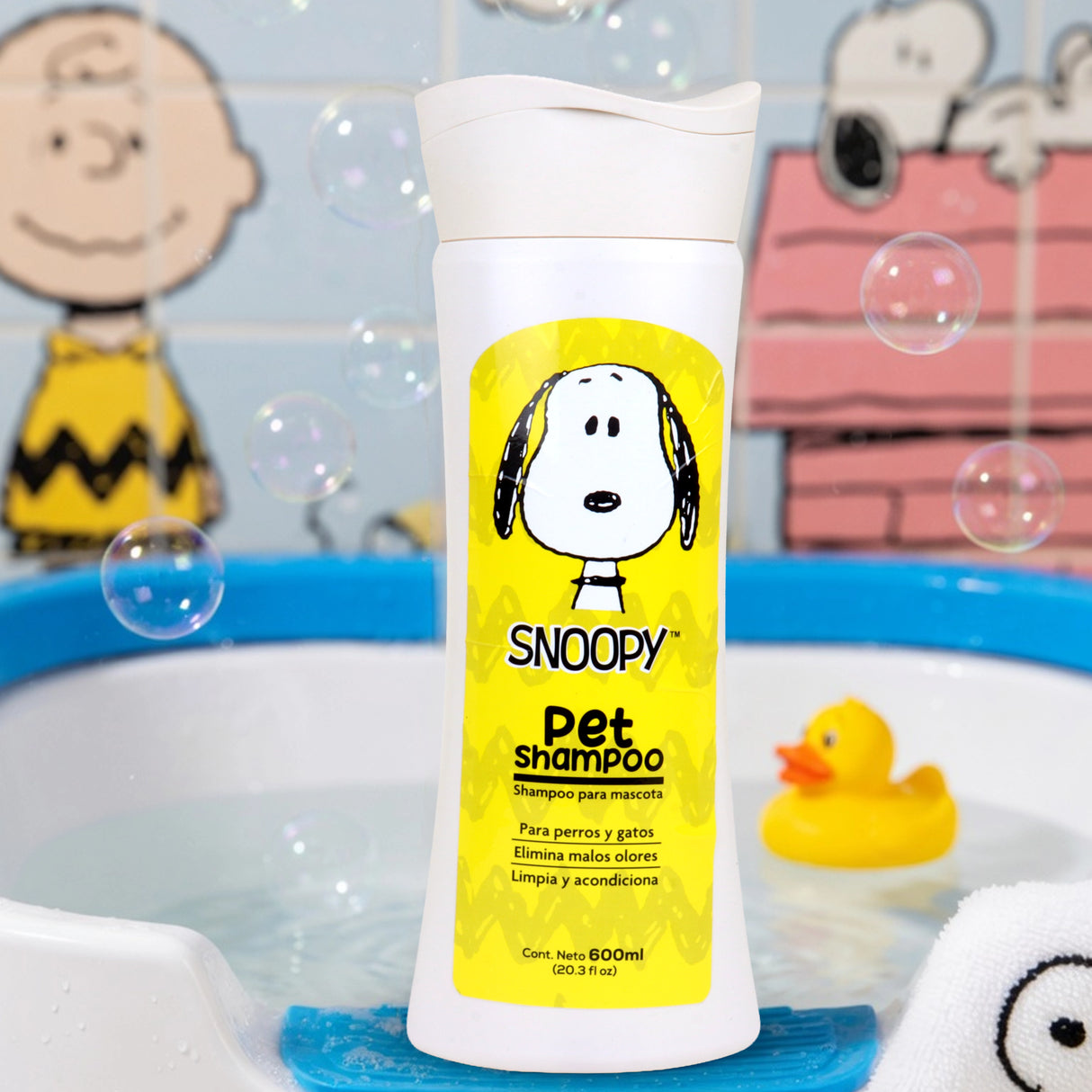 Shampoo para Mascota, Snoopy, 600 ml