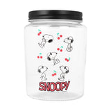 Frasco, Peanuts, Tapa Color Negro, 1 L