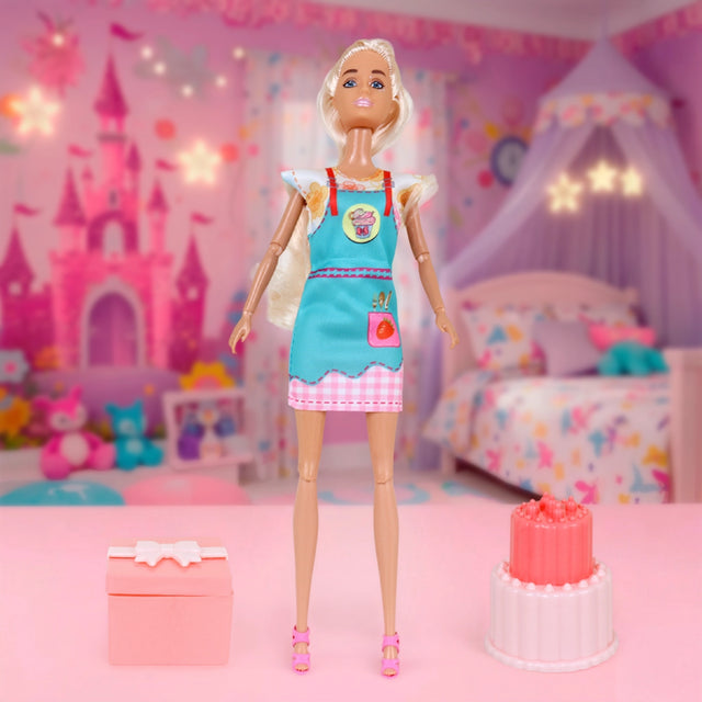 Muñeca Repostera, Color Verde
