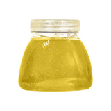Slime con Glitter, Color Amarillo, 260 gr