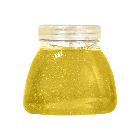 Slime con Glitter, Color Amarillo, 260 gr