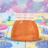 Slime con Glitter, Color Naranja, 260 gr