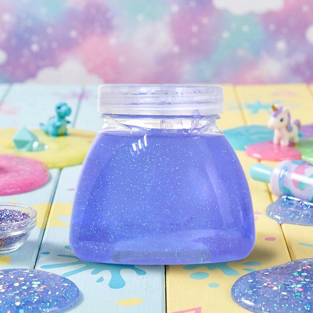 Slime con Glitter, Color Morado, 260 gr