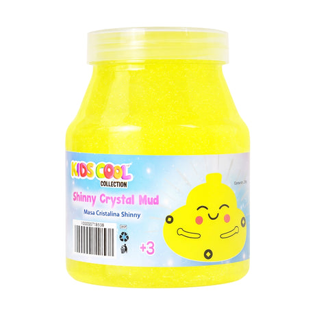 Slime Brillante, Color Amarillo, 290 gr