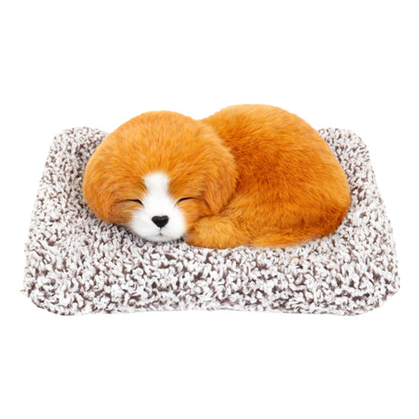 Perrito Dormido con Sonido, Color Café
