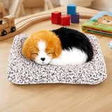 Perrito Dormido con Sonido, Color Negro y Café