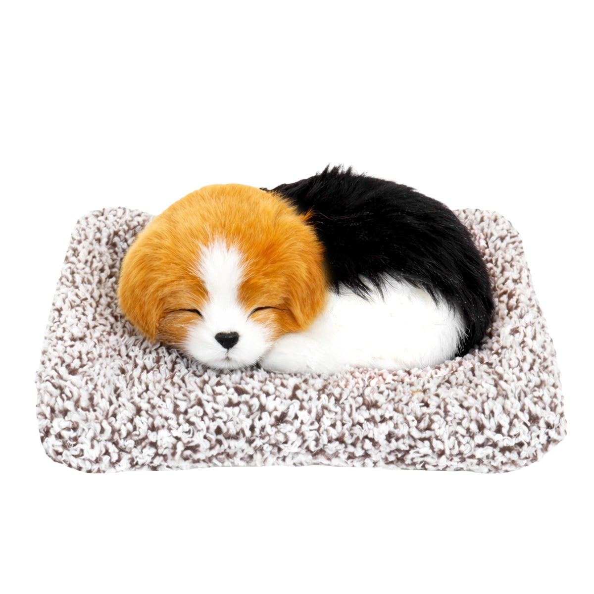 Perrito Dormido con Sonido, Color Negro y Café
