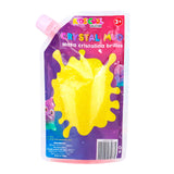 Slime con Glitter, Color Amarillo, 500 gr