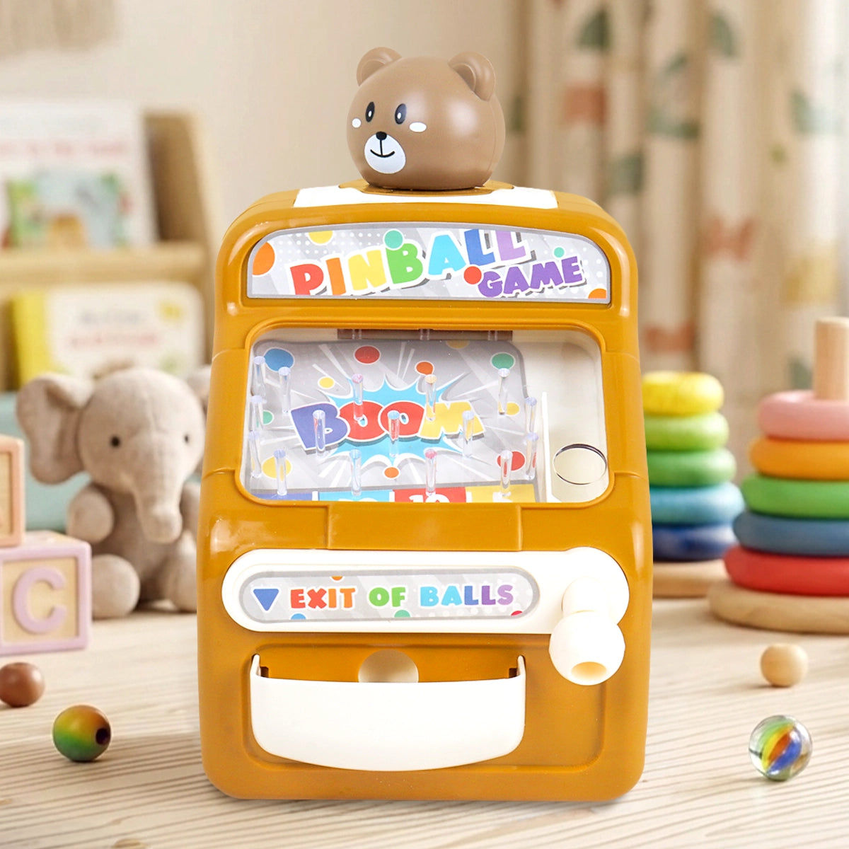 Juego Lanzador de Bolitas, Oso