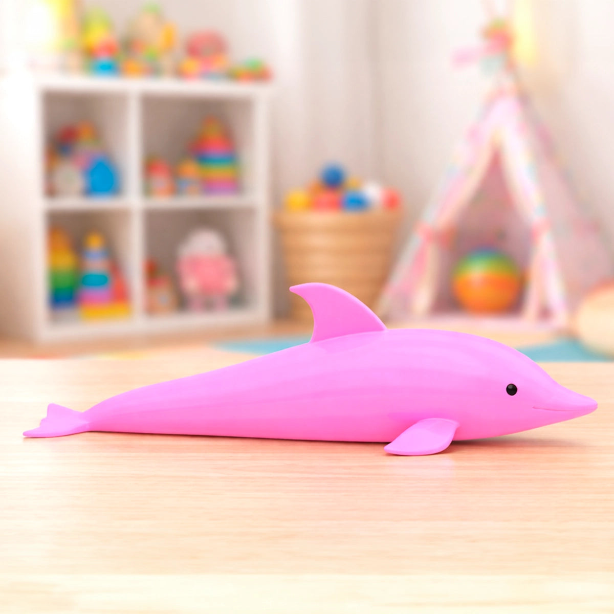 Squishy Delfín, Color Morado