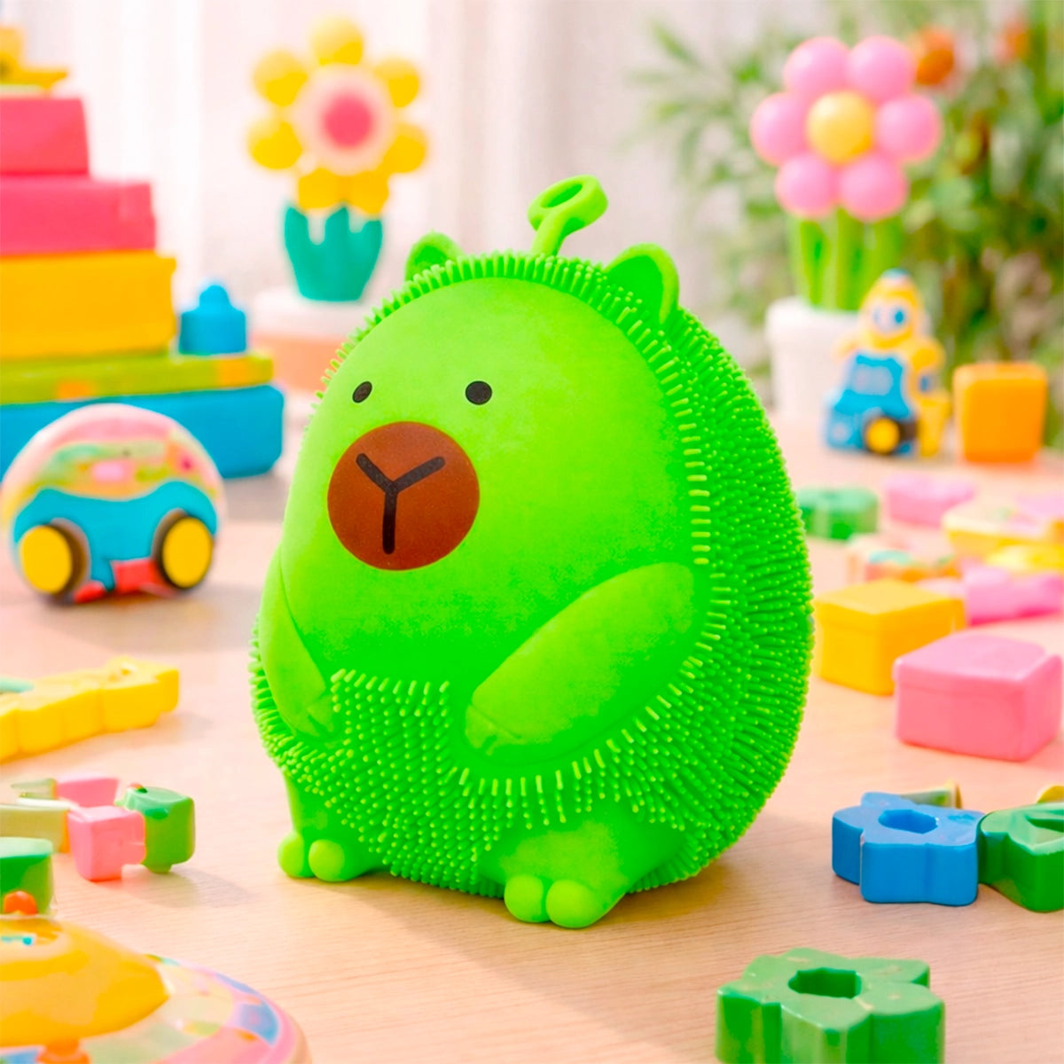 Squishy Capibara, Color Verde