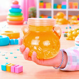 Slime, Oso, Confetti, Color Naranja, 250 gr