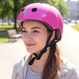 17 12MOV BRAVO CASCO JUVENIL COLOR ROSA 1PZA