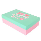 Caja de Regalo "Love Mom", Color Verde