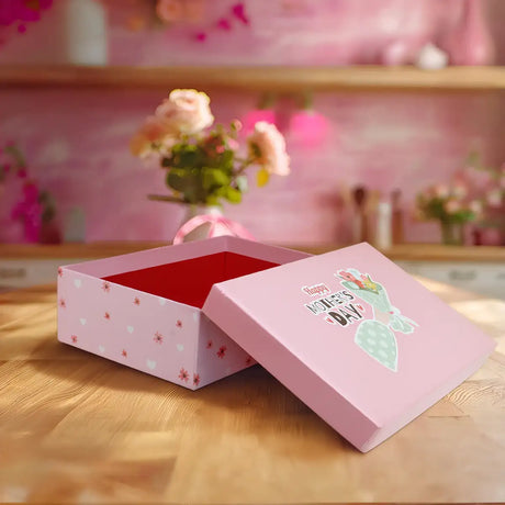 Caja de Regalo "Mother's Day", Color Rosa