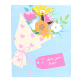 Bolsa de Regalo, I love you Mom, Color Azul