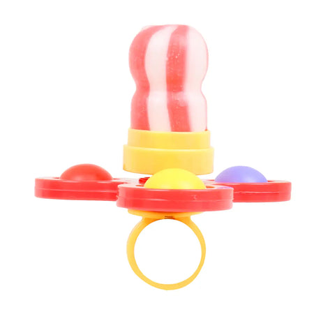 Spinner con Dulce, Color Rojo
