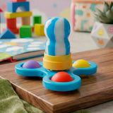 Spinner con Dulce, Color Azul