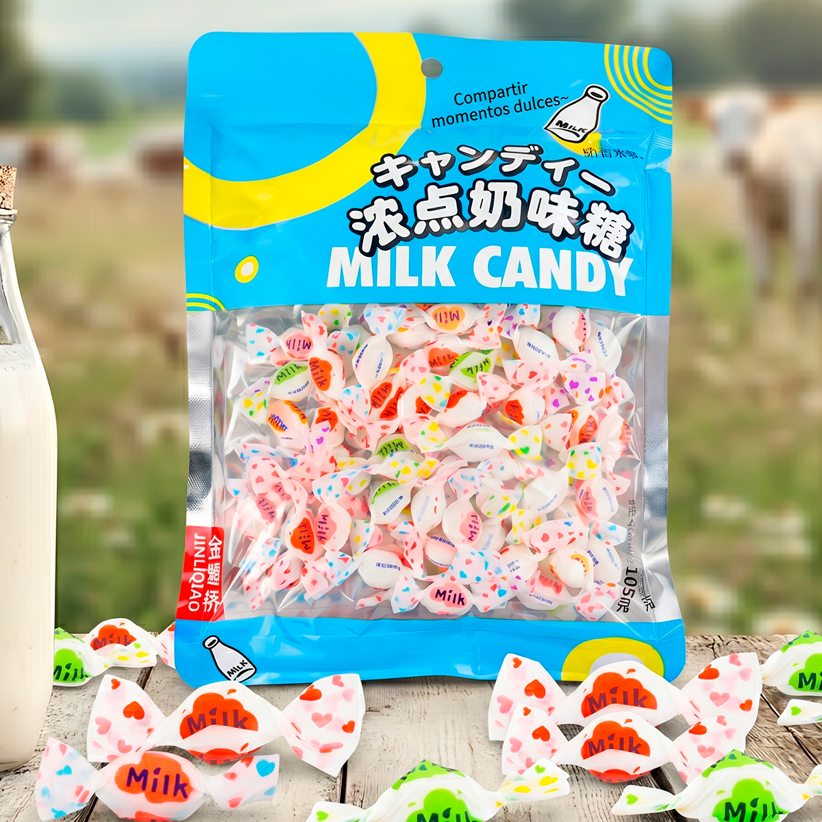 16 04JQ MILK CANDY 105 GR