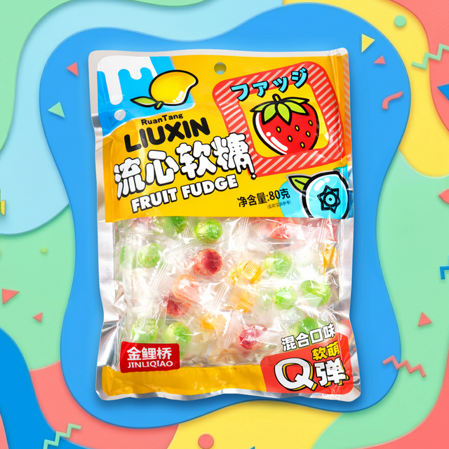 16 04JQ FRUIT GUMMIES 80GR