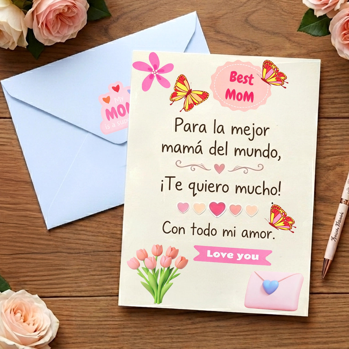 Kit DIY de Tarjetas para Mamá