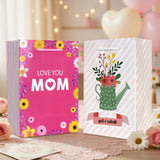 Bolsa de Regalo, 2 pzas, Diseño Flores