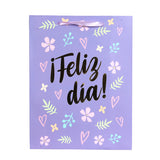 Bolsa de Regalo, ¡Feliz día! Color Morado
