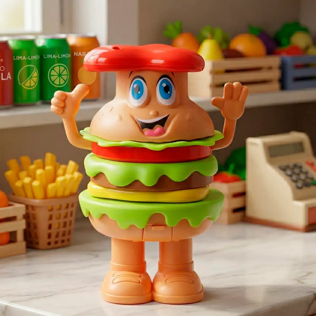 24 03KT HAMBURGER WITH TOY 10 GR