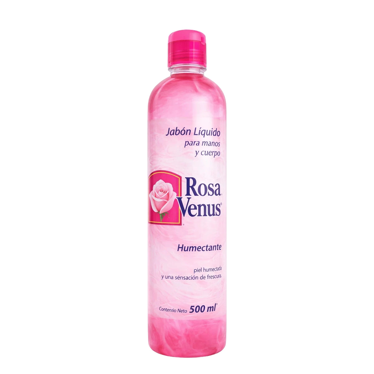Jabón Líquido, Rosa Venus, 500 ml