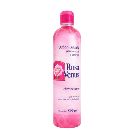 Jabón Líquido, Rosa Venus, 500 ml