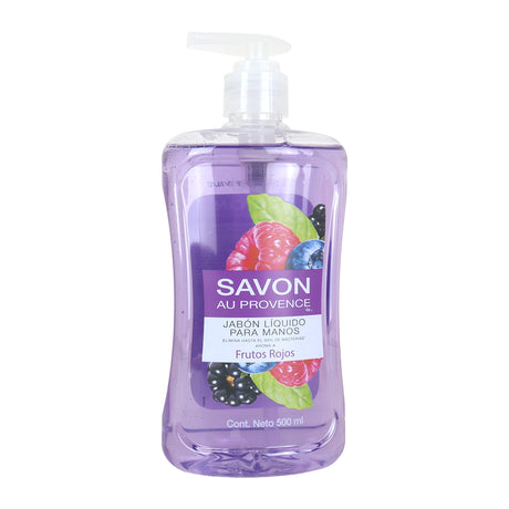 Jabón Líquido para Manos, Aroma Frutos Rojos, Savon
