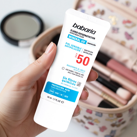Fluido Solar Mineral Alta Protección, Babaria, 50 ml