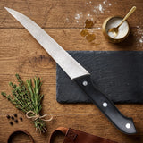 Cuchillo de Cocina, Mango Negro, 32 cm