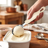 Cuchara para Helado, Color Beige