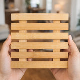 Porta Calientes de Bamboo